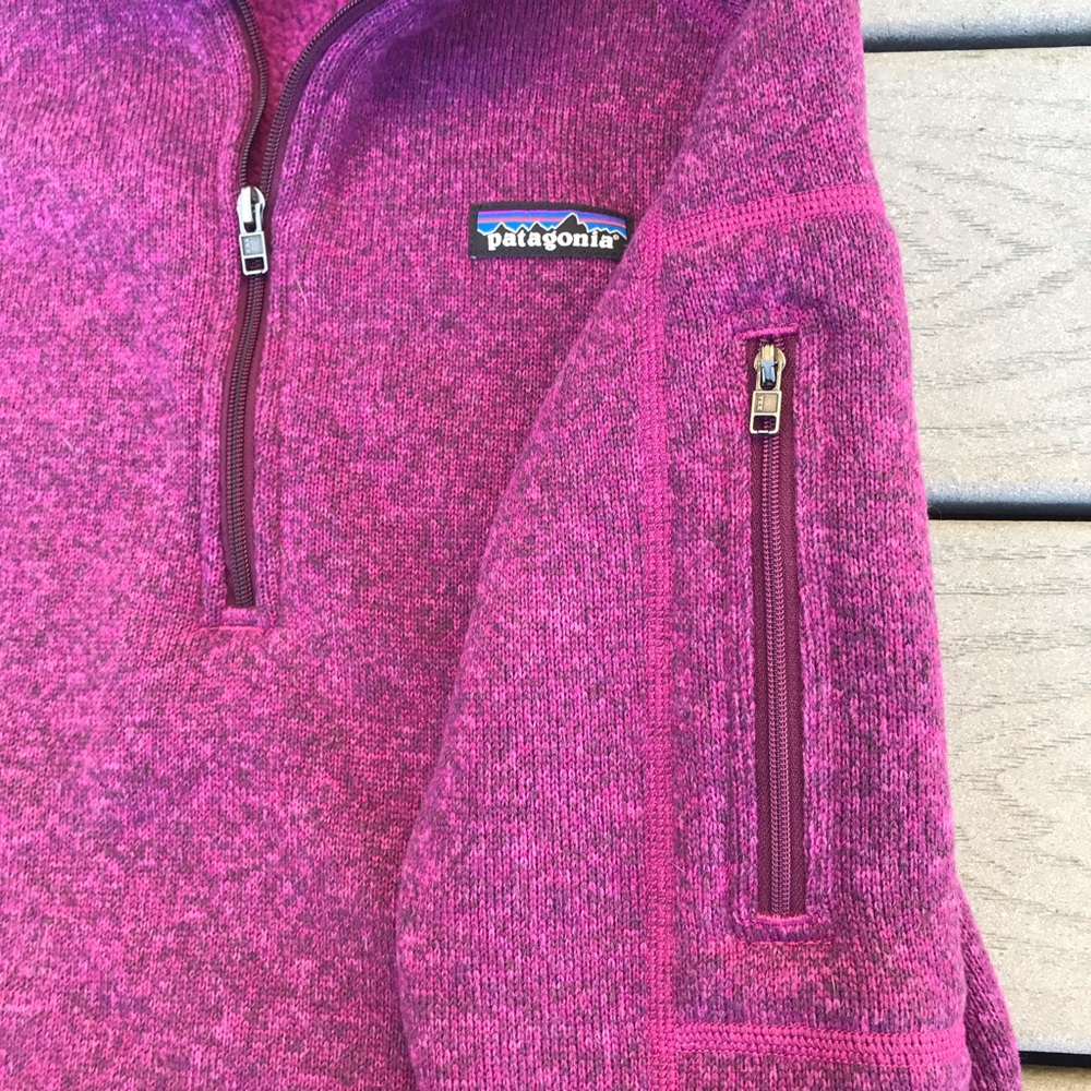 Patagonia Better Sweater M Pullover Fleece Pink - Picture 4 of 6